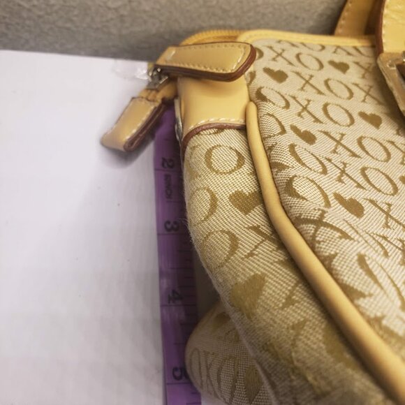 xoxo womens purse Bag tan SIZE 13 x 6.5 - Picture 11 of 14